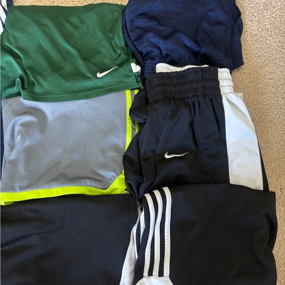 Boys Bottoms 13 Piece Lot L/XL 14-16 18-20 Pants Joggers Shorts Athletic Casual - Picture 4 of 15
